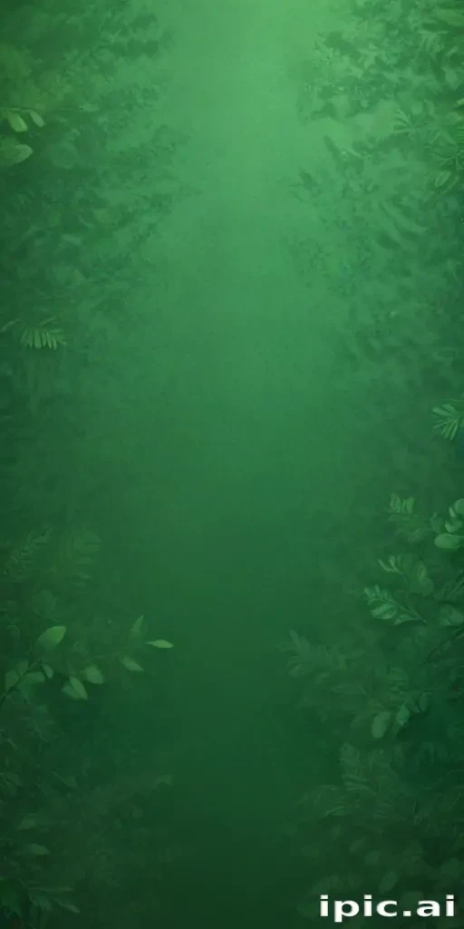 green background
