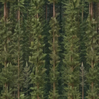 pine trees transparent background