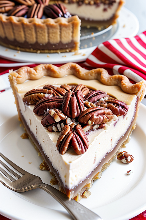 no bake pecan pie cheesecake