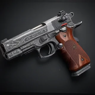 gun no background