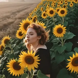 sunflowers aesthetic