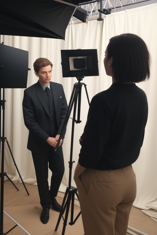 behind scenes of