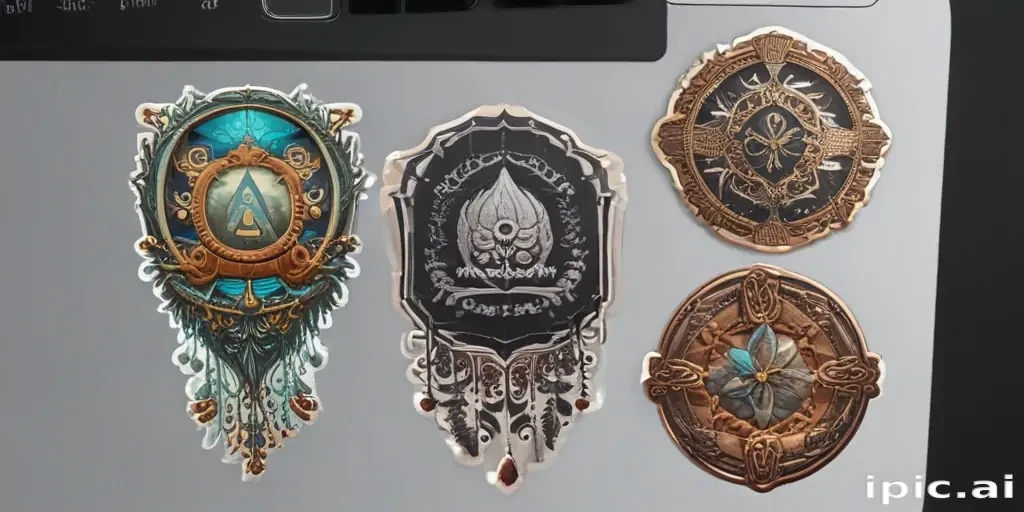 stickers with transparent background