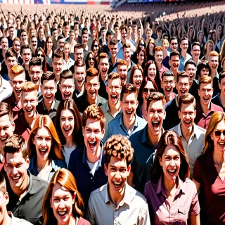 crowd png