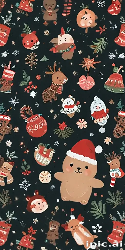 cute christmas aesthetic wallpapers