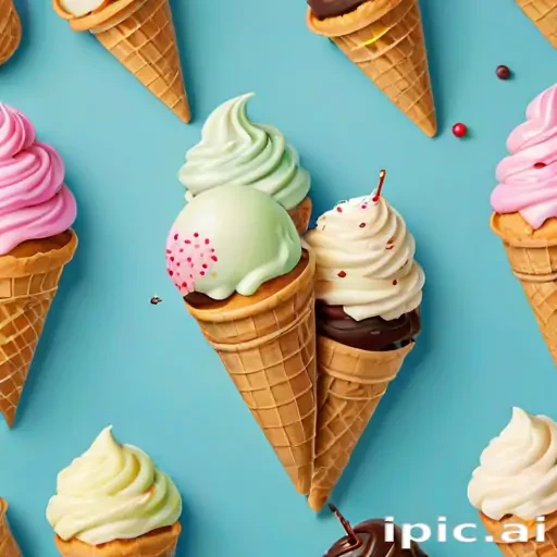 ice cream background
