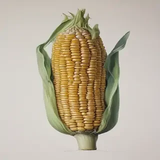 corn drawing