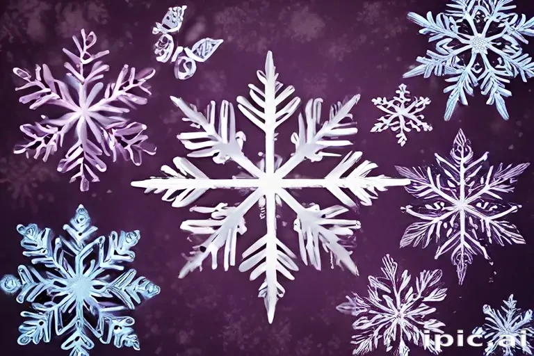 png snowflakes