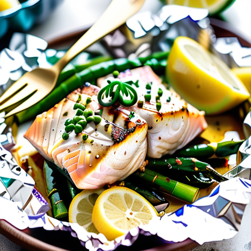 oven baked mahi mahi in foil
