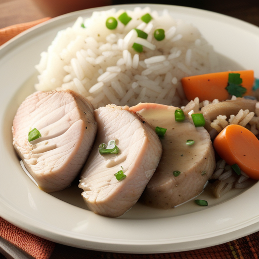 crock pot pork chops and rice