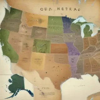 us states on a map