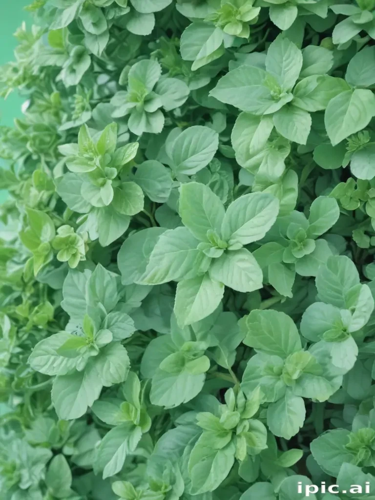 mint green background