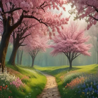 aesthetic spring wallpaper