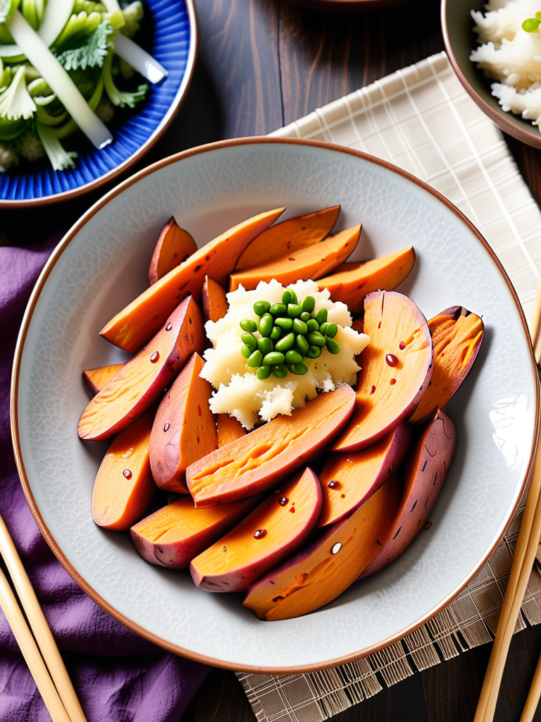 mashed japanese sweet potato recipe