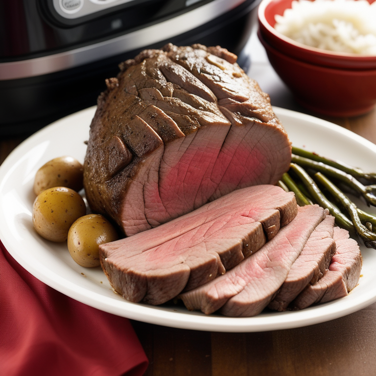 cooking sirloin tip roast in slow cooker