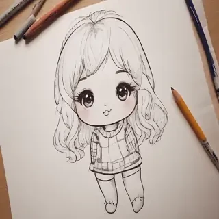 cute drawing