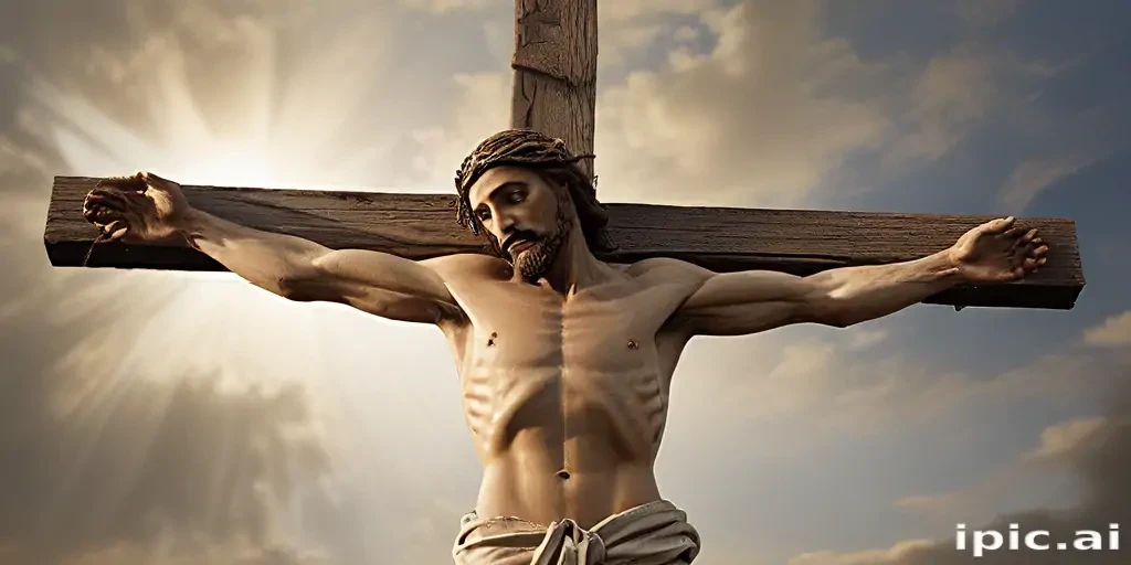 jesus on the cross pictures