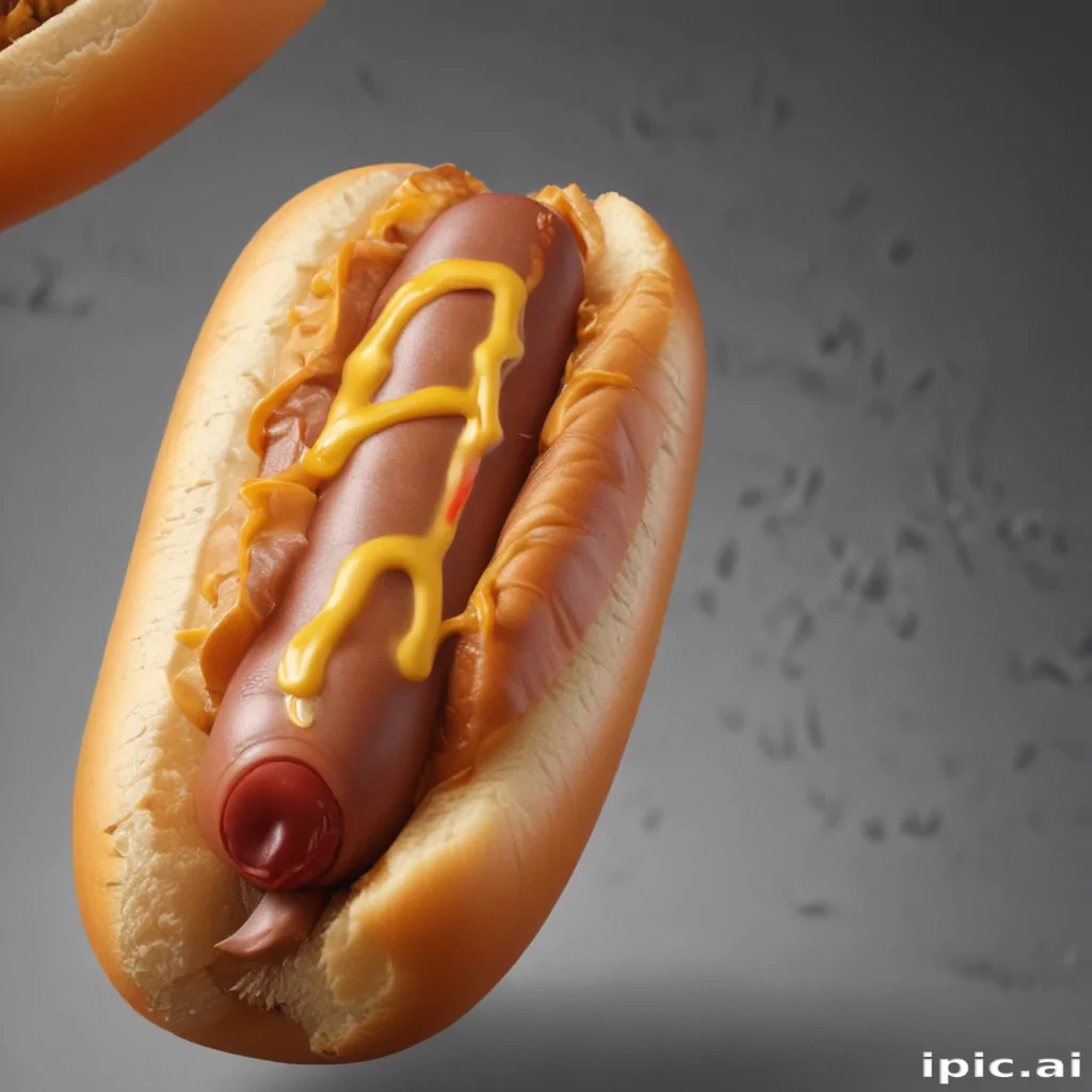 transparent hot dog