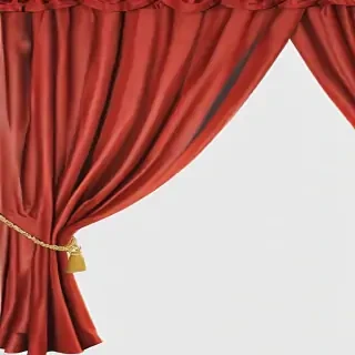 red curtain png