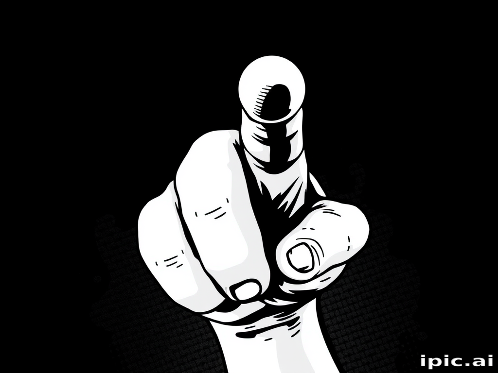 finger pointing png