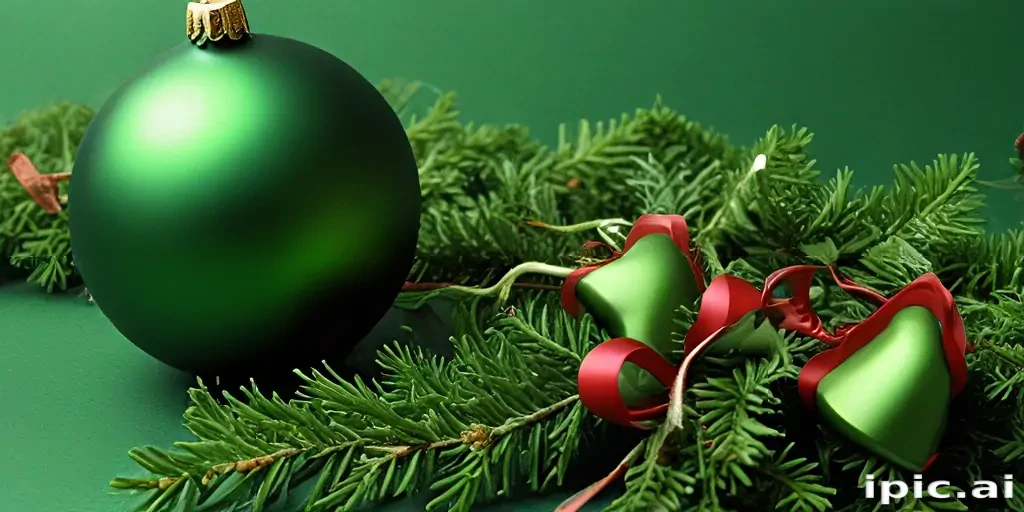 christmas wallpaper green