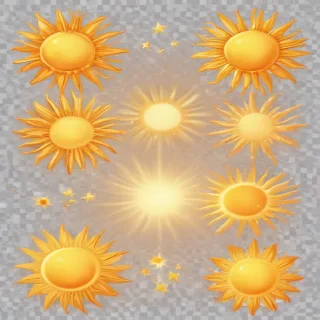 sunshine clipart transparent background