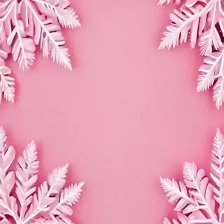 pink winter background