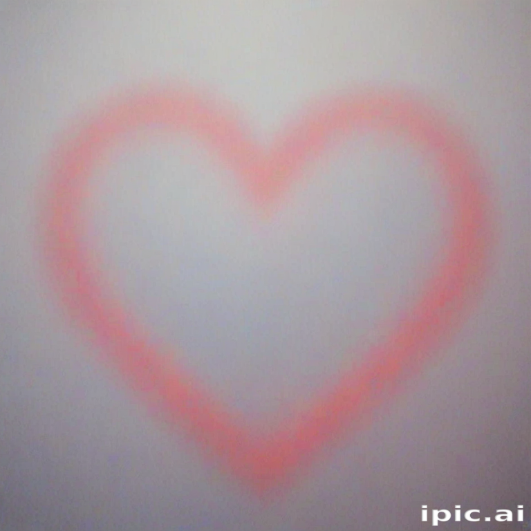 blurry heart