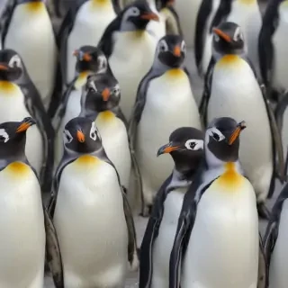 penguins background