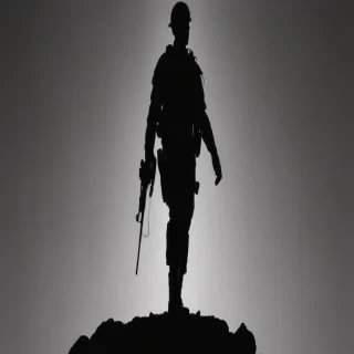 soldier silhouette