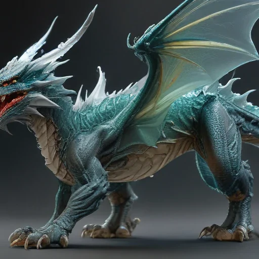 transparent dragon