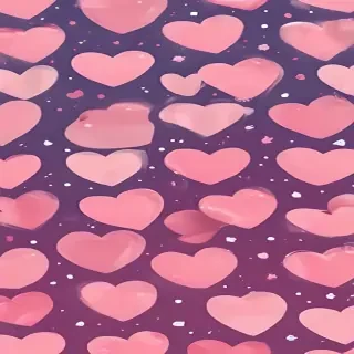 cute heart background