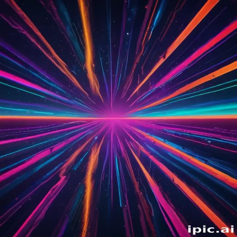 neon color background
