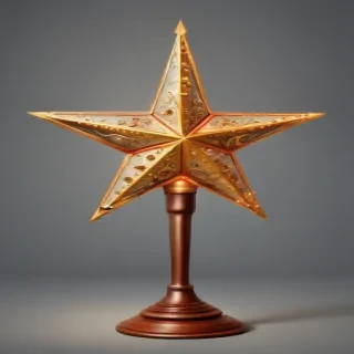 christmas star clip art