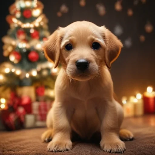 pictures of dogs christmas
