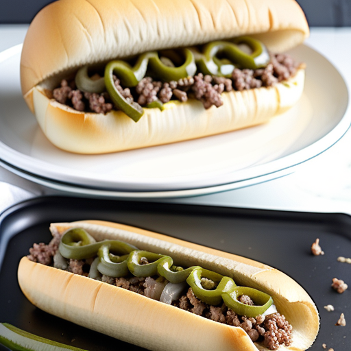 ground beef philly cheesesteak recipe