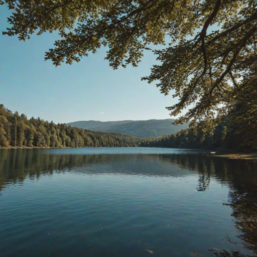 background lake