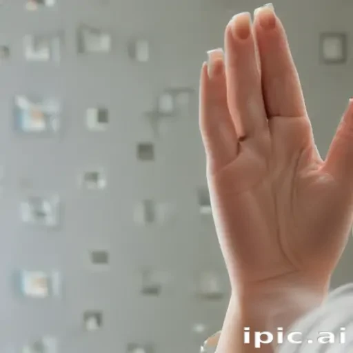 transparent prayer hand