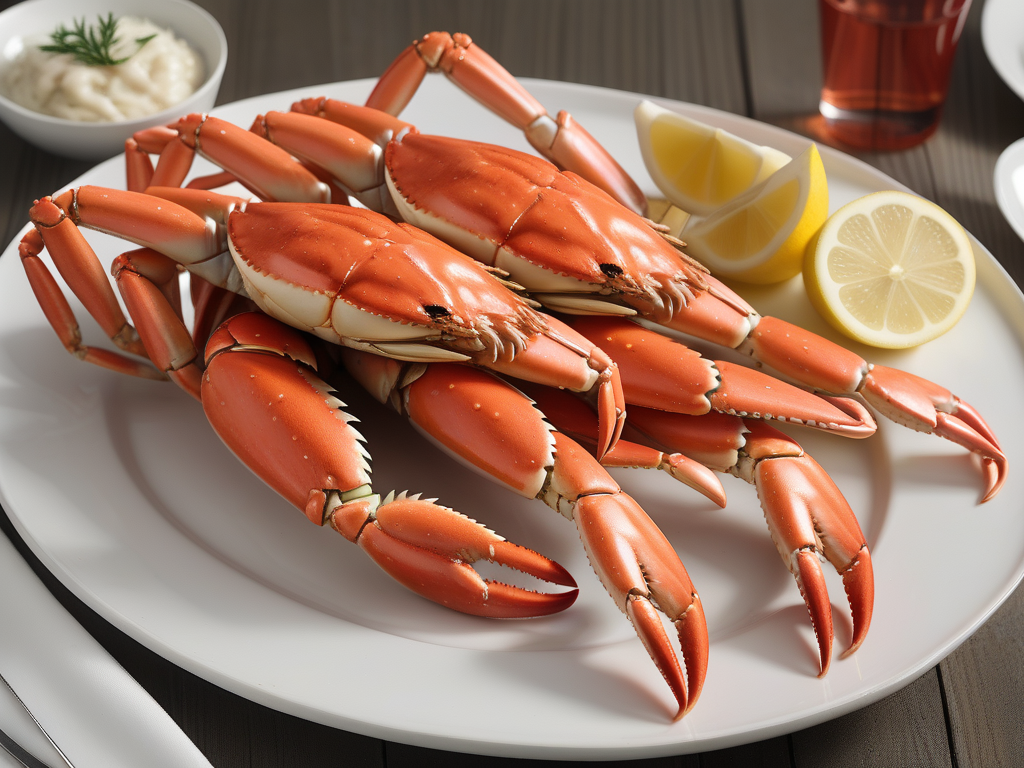 what to serve crab legs with