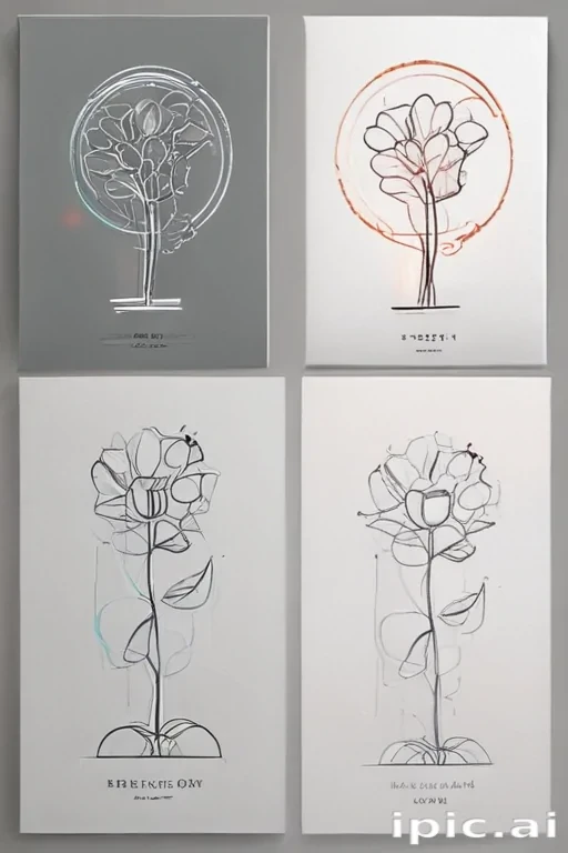 aesthetic line art
