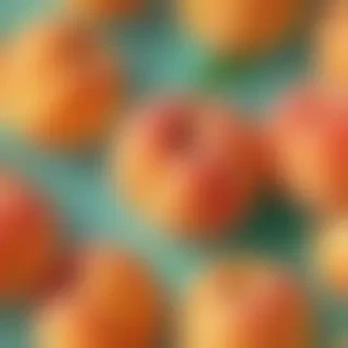 cute peach background