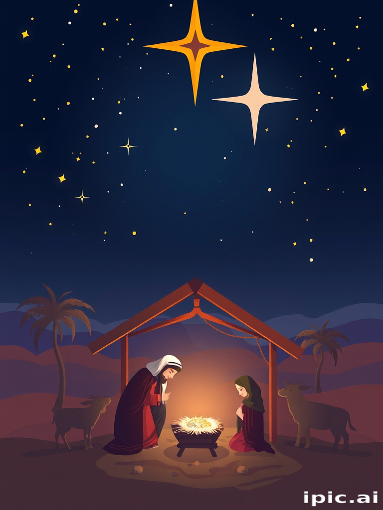 free nativity scene background images