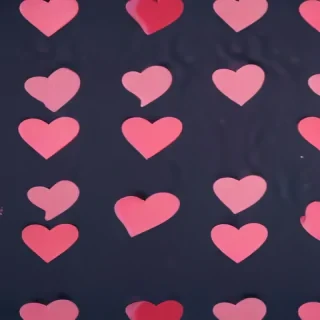 aesthetic hearts wallpaper