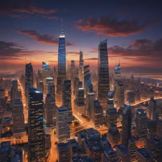 background skyline