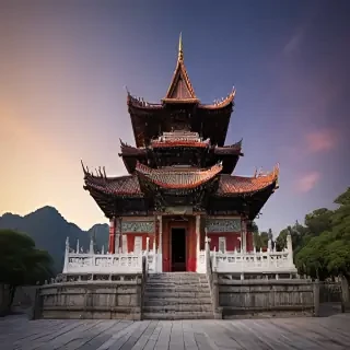 temple background