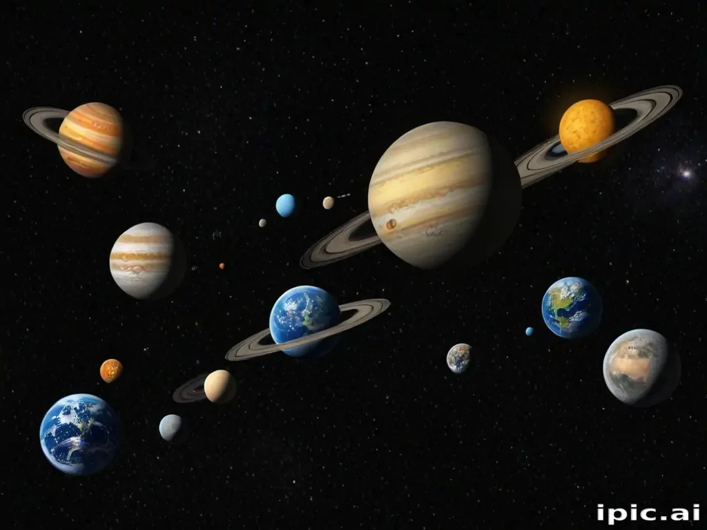 solar system png