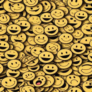 smiley face no background
