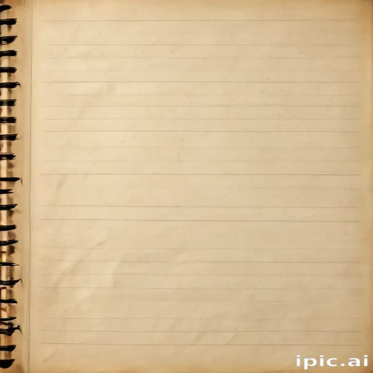 notebook page background