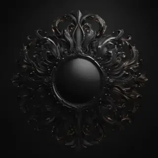 black png background