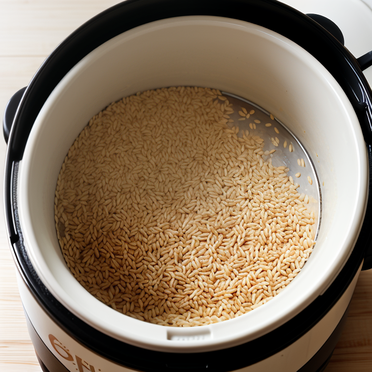 cook barley in rice cooker